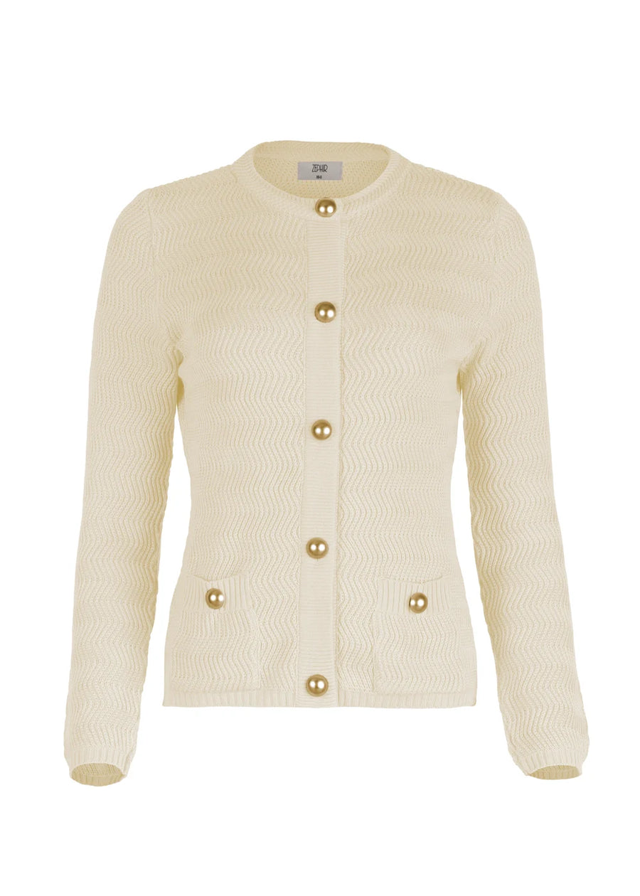 CARDIGAN SARAH BLANCO