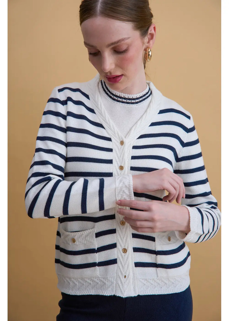 CARDIGAN SKYE BLANCO