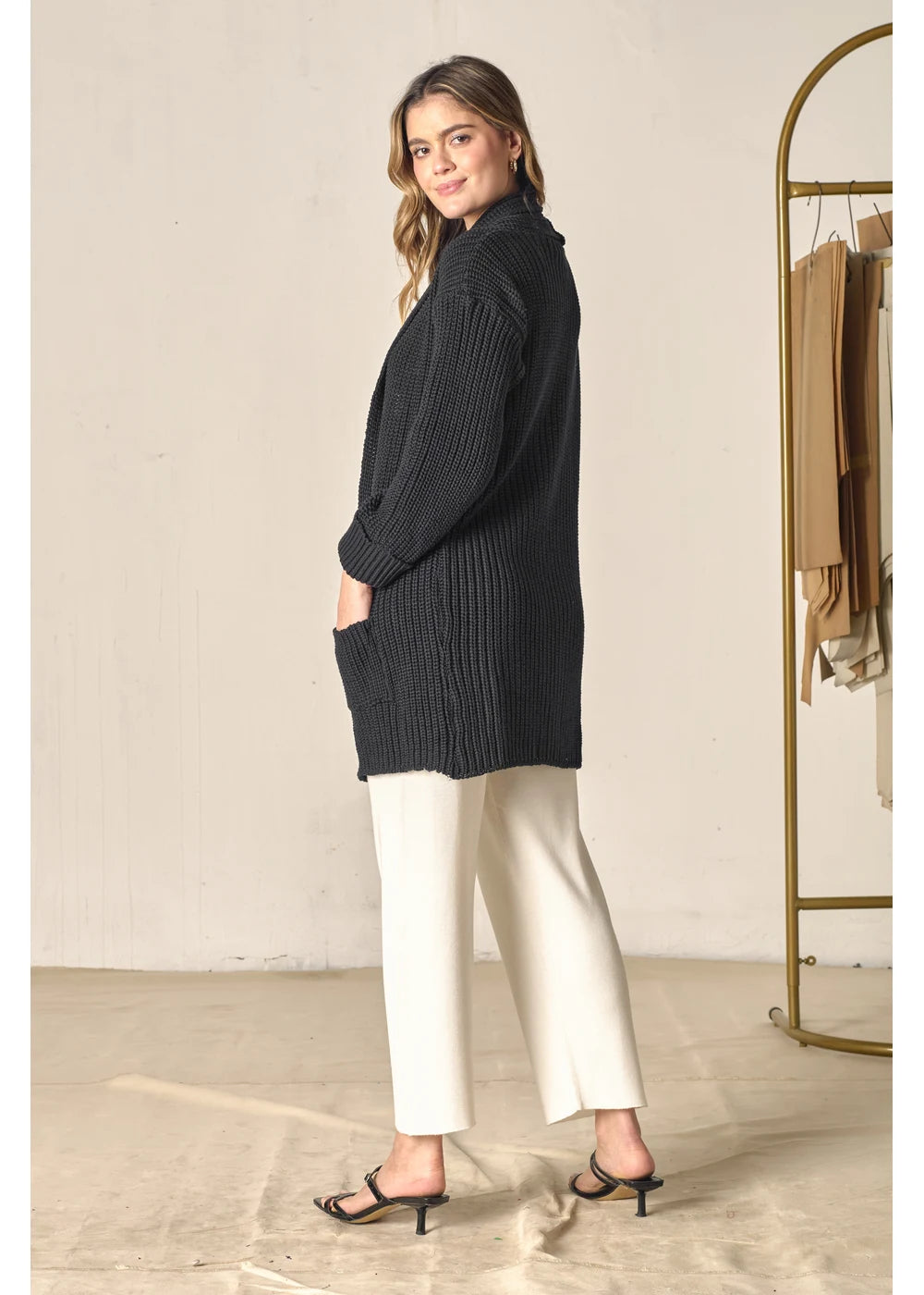CARDIGAN STELLE en NEGRO - Look de estilo 4 | ZEPHIR