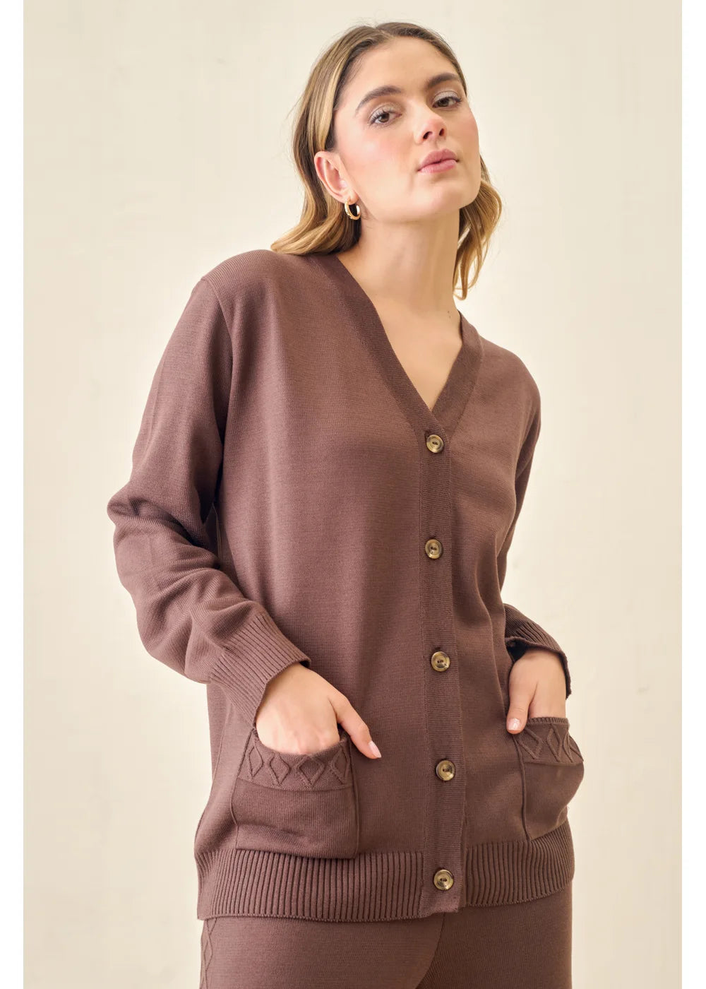 CARDIGAN TESS en CACAO - Look de estilo 4 | ZEPHIR