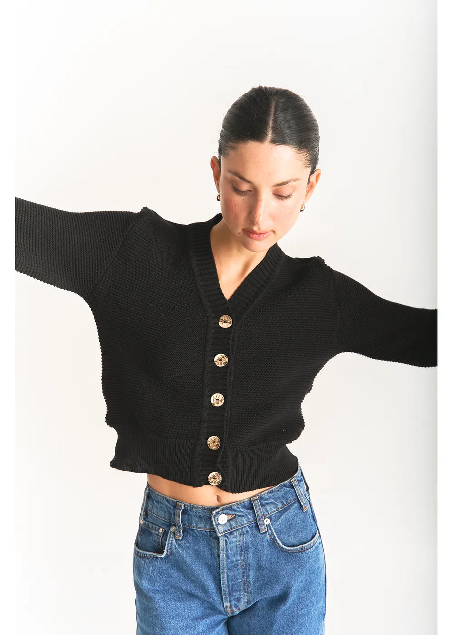 CARDIGAN TILLIE NEGRO