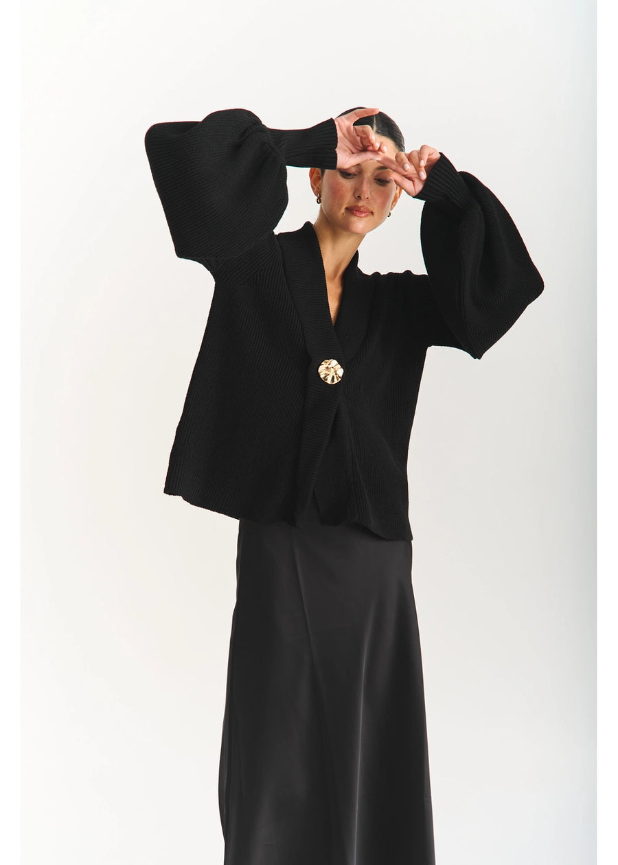 CARDIGAN VALEN NEGRO