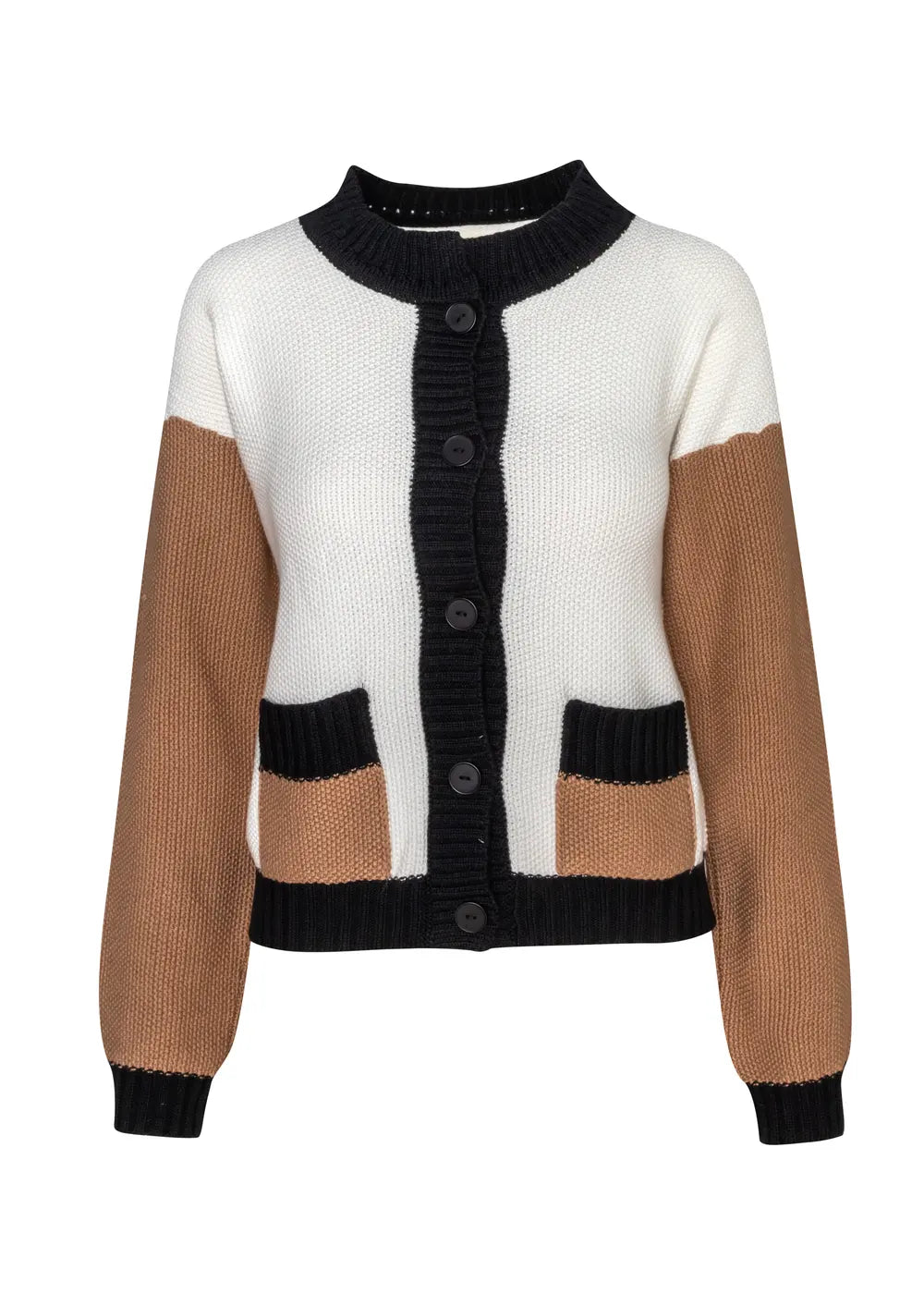 CARDIGAN JULLE en CHAI - Vista frontal | ZEPHIR