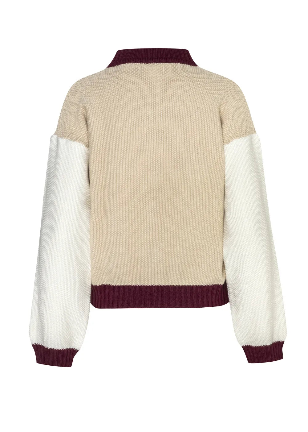 CARDIGAN JULLE en SHELL - Vista de espalda | ZEPHIR