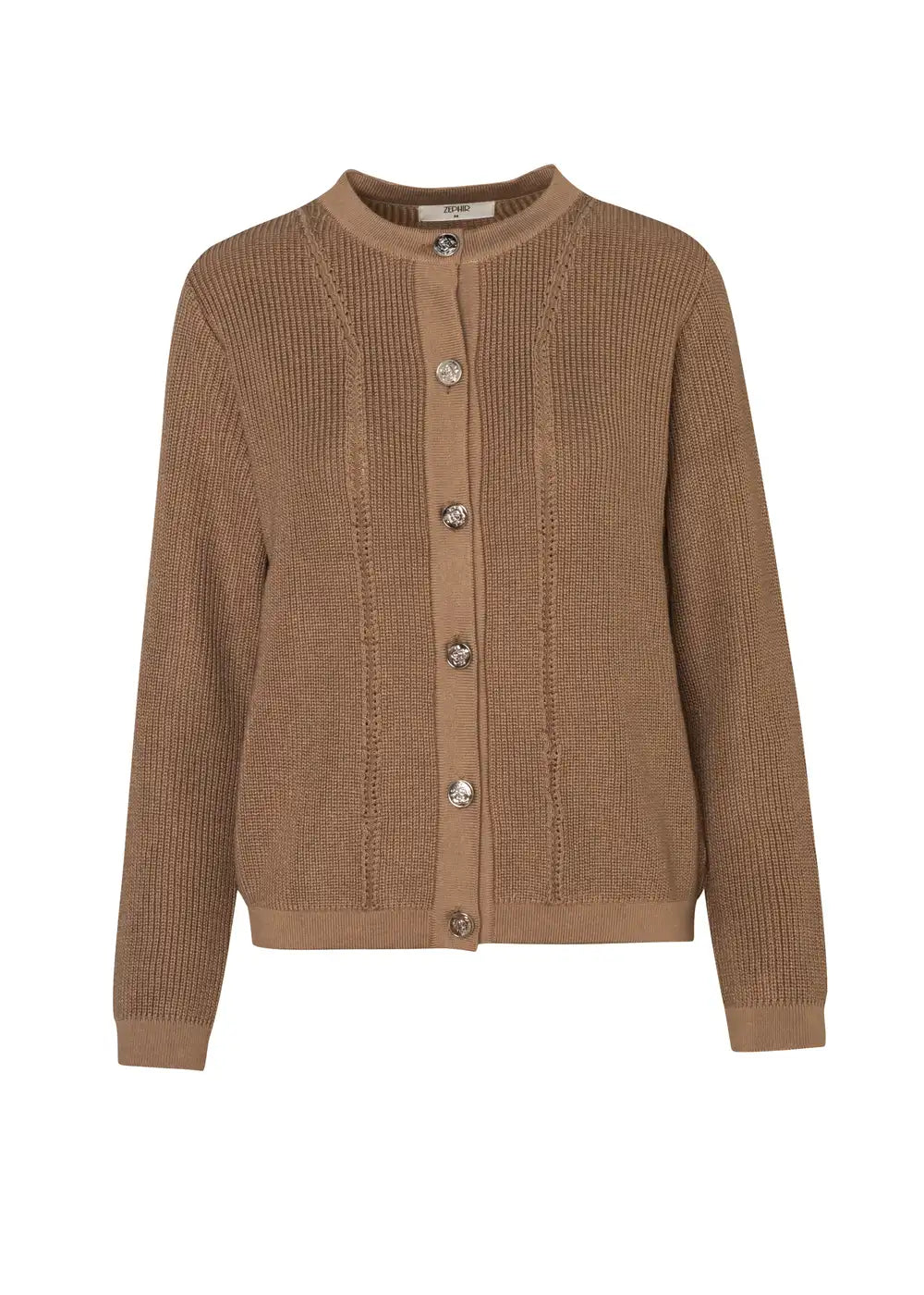 CARDIGAN NINA en CHAI - Vista frontal | ZEPHIR