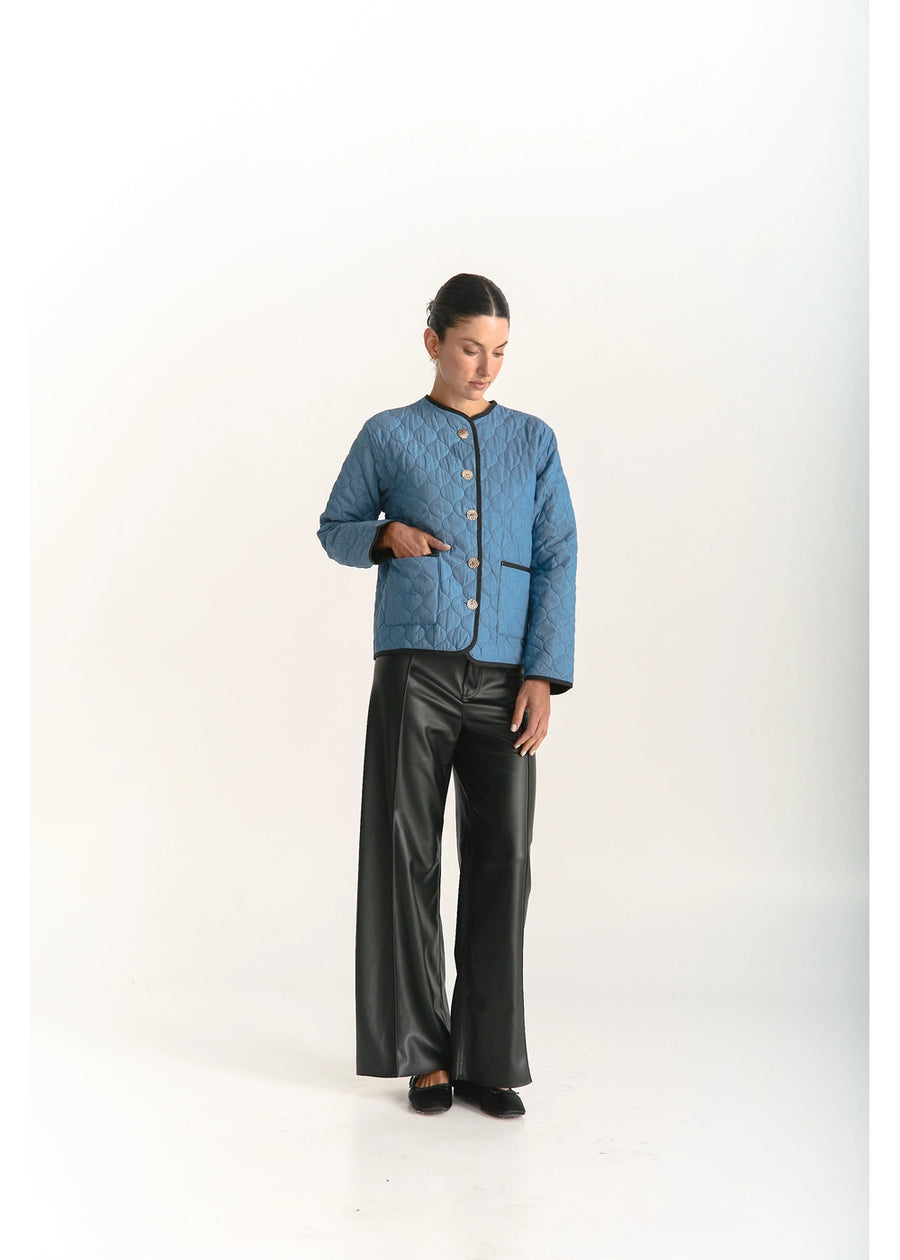 CHAQUETA GRAZIA AZUL INDIGO