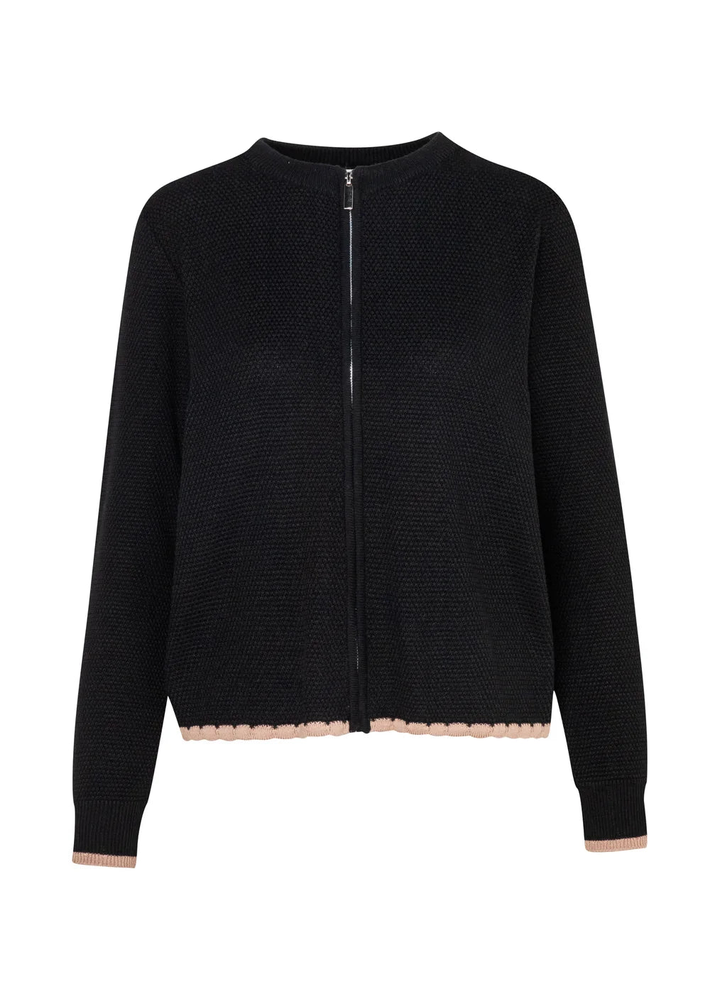 CHAQUETA GANE en NEGRO - Vista frontal | ZEPHIR