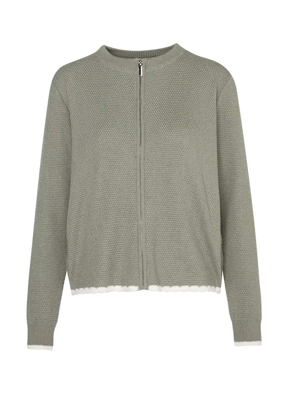 CHAQUETA GANE en VERDE HOJA - Vista frontal | ZEPHIR