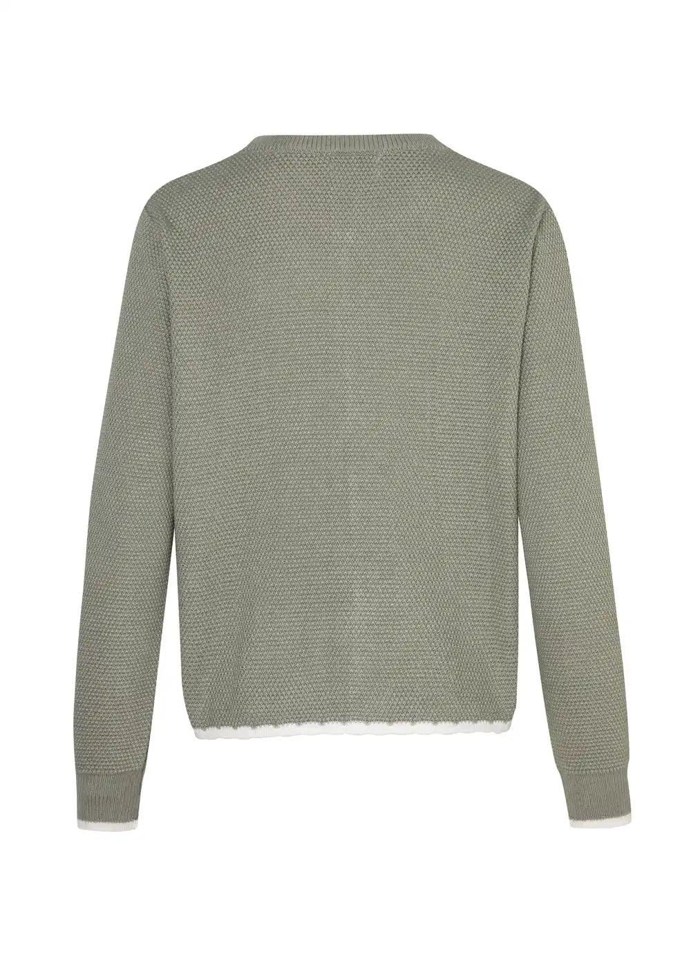 CHAQUETA GANE en VERDE HOJA - Vista de espalda | ZEPHIR