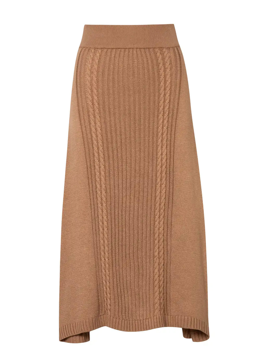 FALDA ASPEN CAMEL
