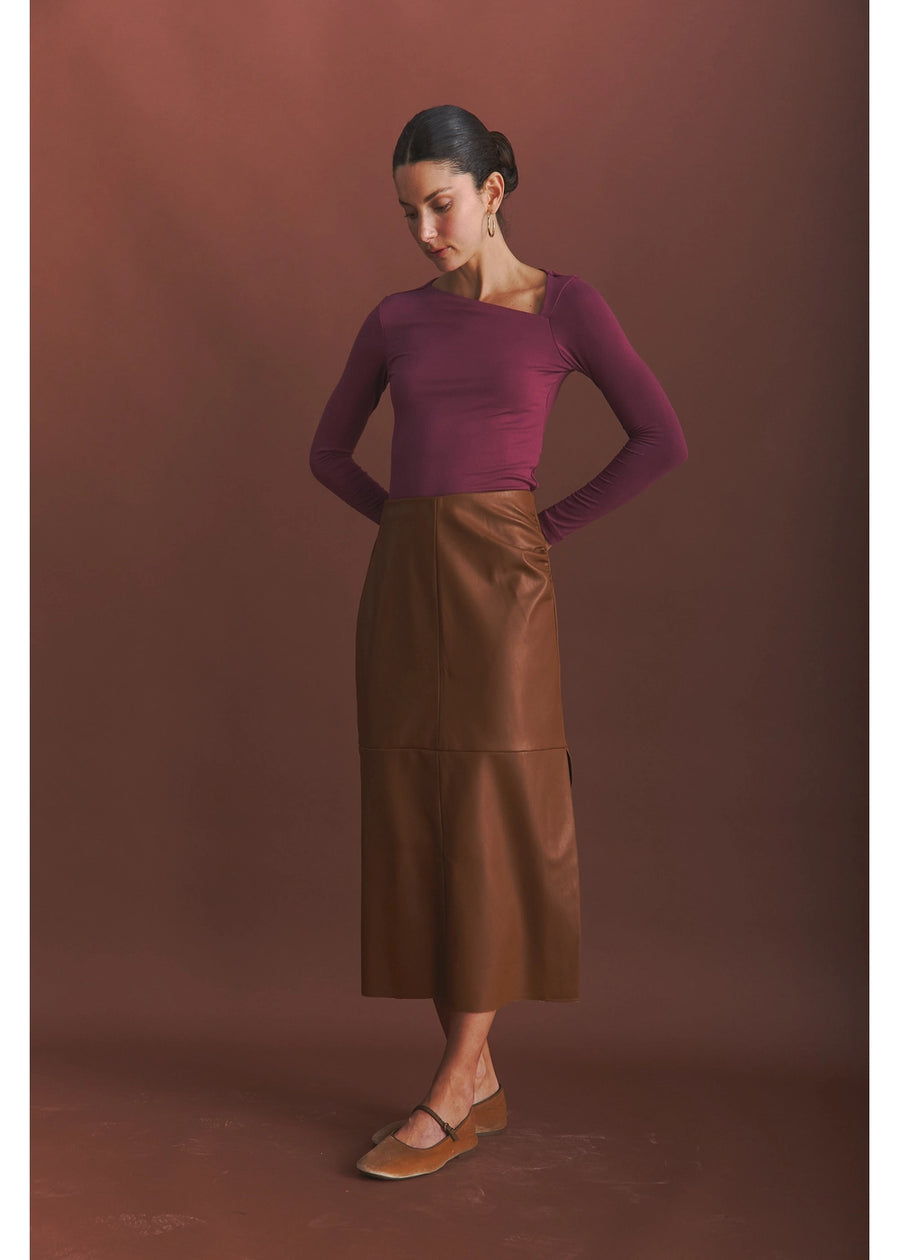 FALDA BELL CAMEL