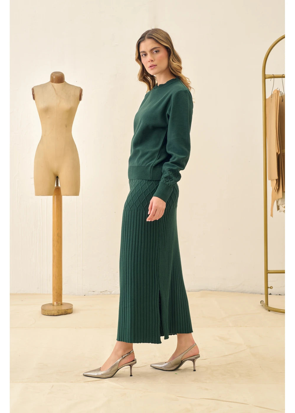 FALDA BELLE en FOREST - Look de estilo 4 | ZEPHIR
