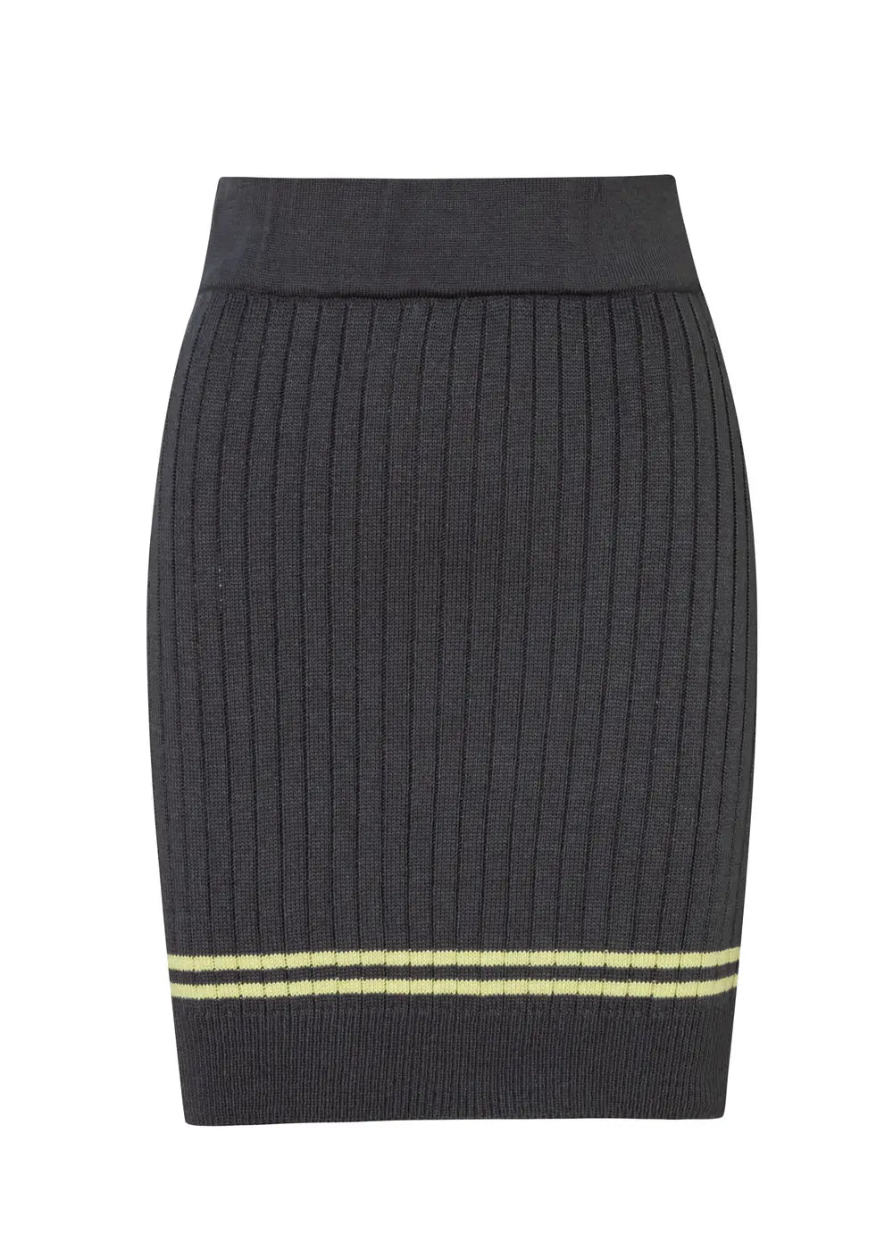 FALDA JUANITA en GRIS OSCURO - Vista frontal | ZEPHIR