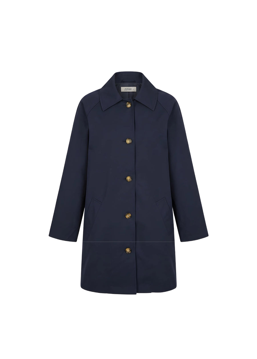 GABARDINA LIA AZUL OSCURO