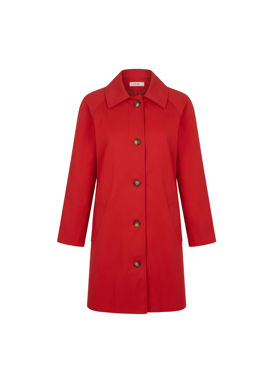 GABARDINA LIA ROJO