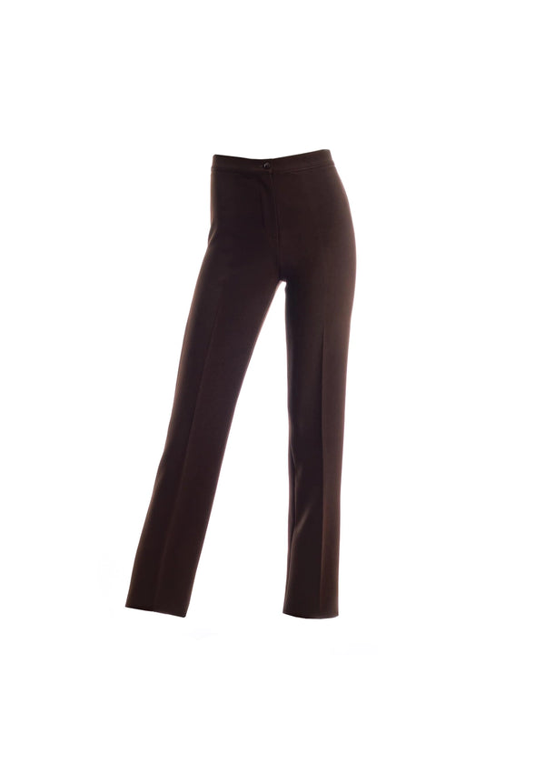 PANTALON COSMOS en CAFÉ - Vista frontal | ZEPHIR