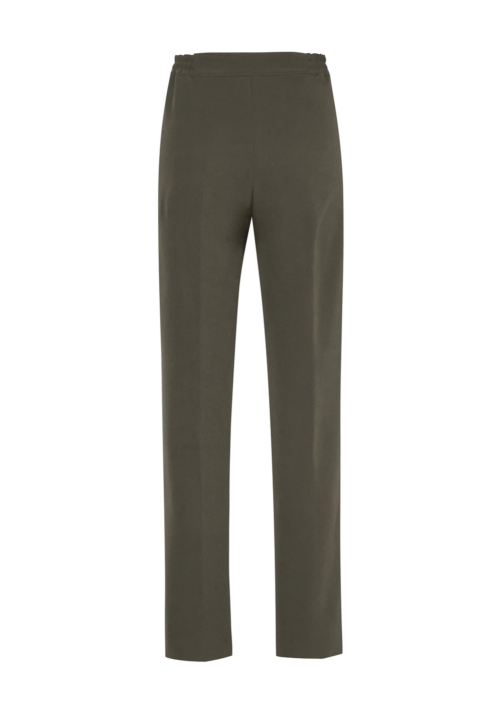 PANTALON ECO en VERDE MILITAR - Vista de espalda | ZEPHIR