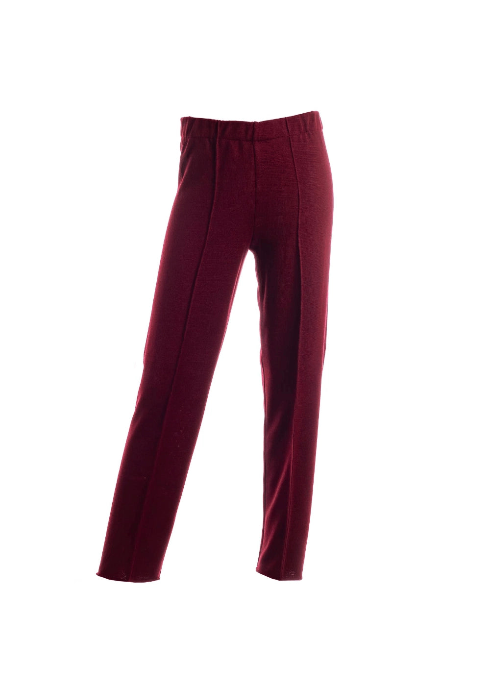 PANTALON JUANA en VINO - Vista frontal | ZEPHIR