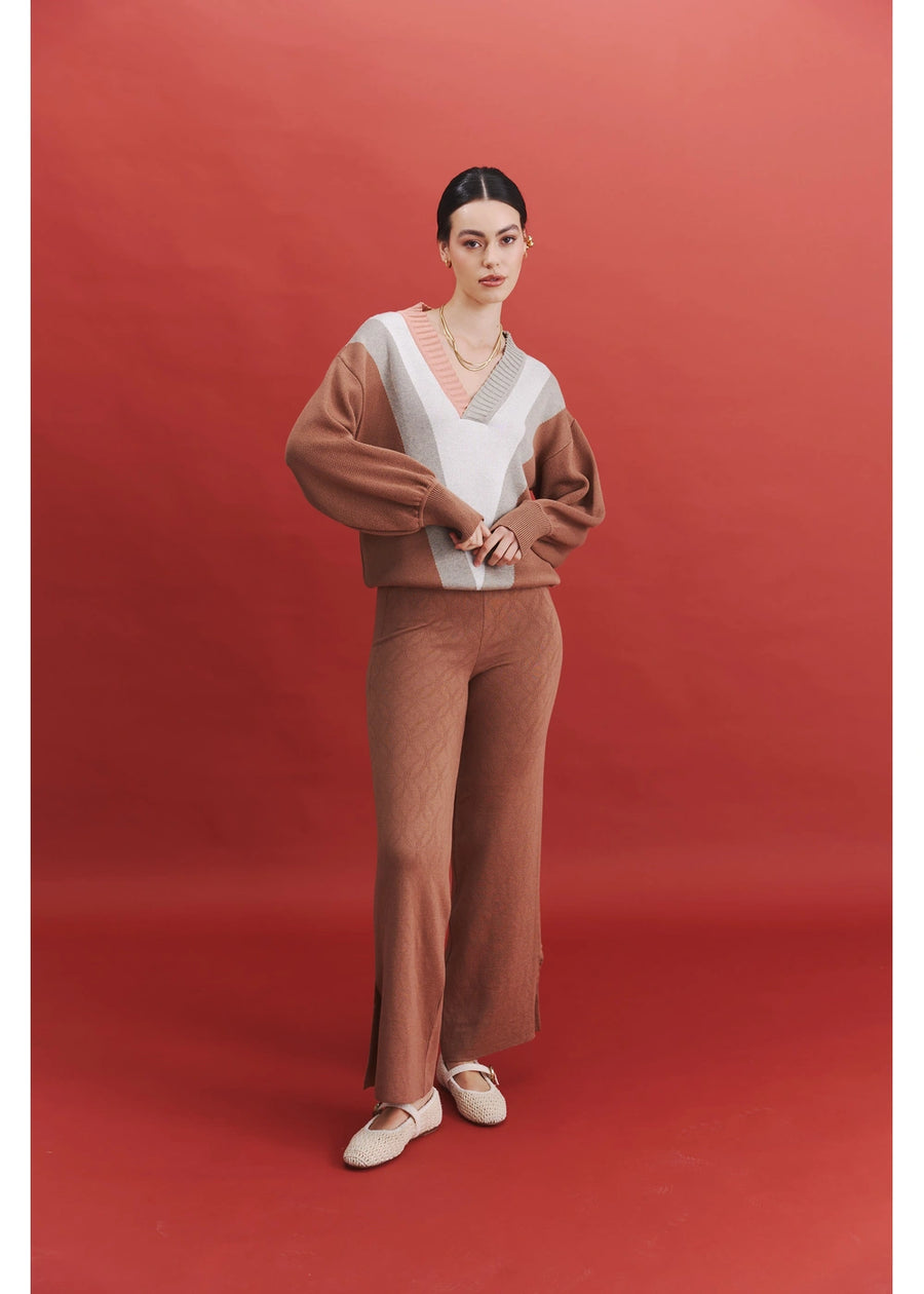 PANTALON MEIRA MOCCA