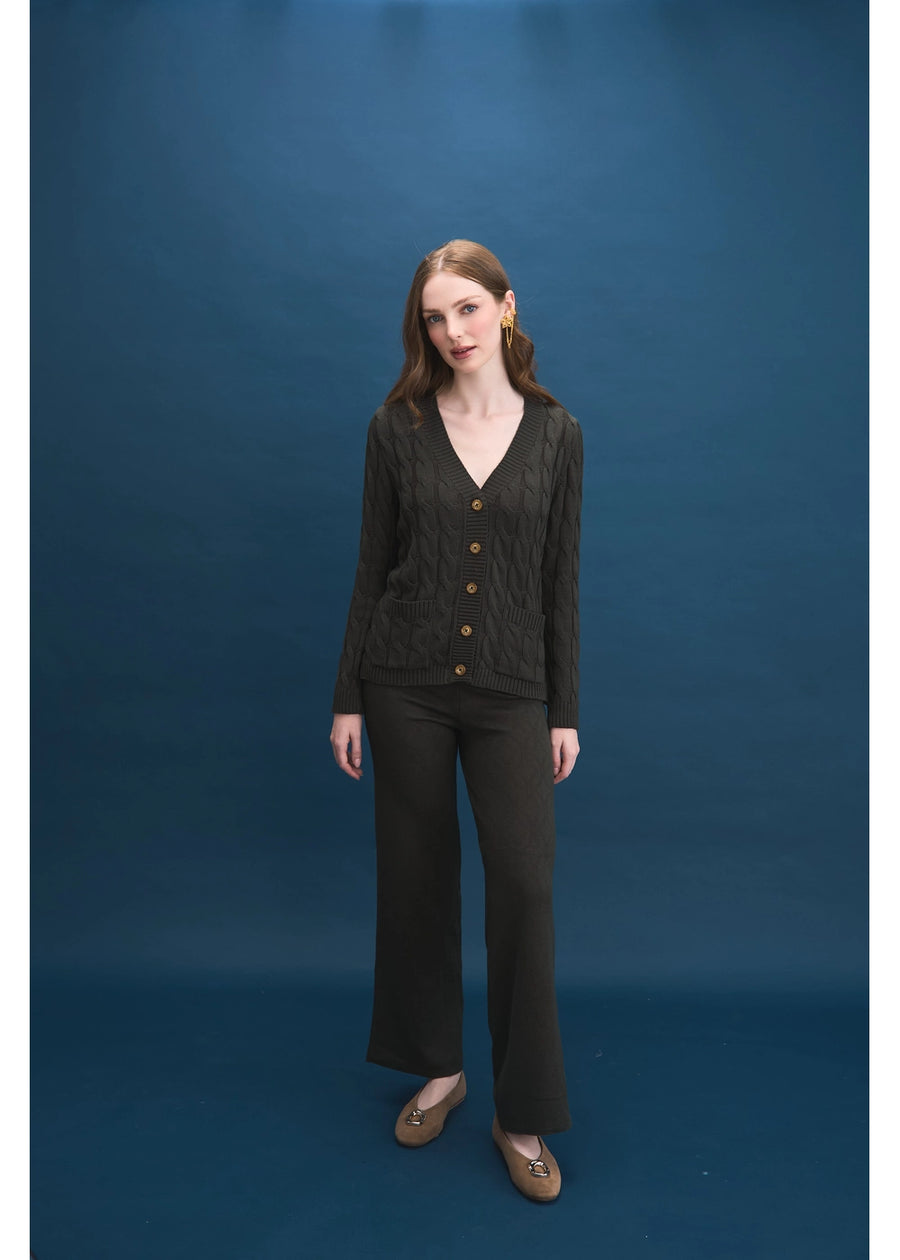PANTALON MEIRA VERDE MILITAR