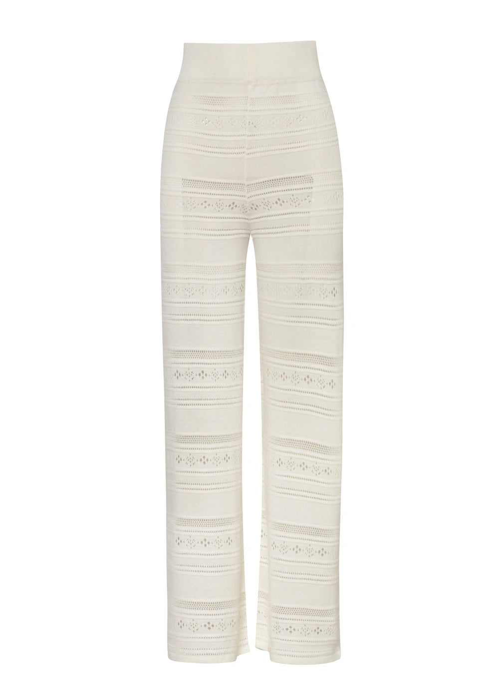 PANTALON NOTO en BLANCO - Vista lateral | ZEPHIR