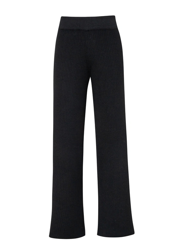 PANTALON PLIEGUES en NEGRO - Vista frontal | ZEPHIR