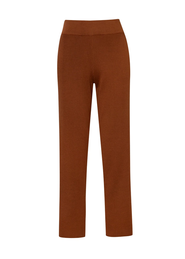 PANTALON SANTORINI en LADRILLO - Vista frontal | ZEPHIR