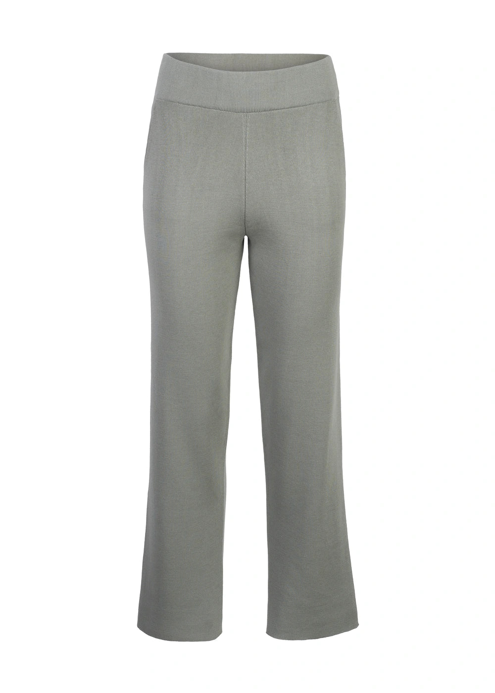 PANTALON SANTORINI en VERDE HOJA - Vista frontal | ZEPHIR