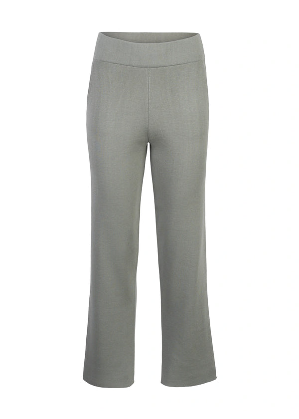 PANTALON SANTORINI en VERDE HOJA - Vista frontal | ZEPHIR