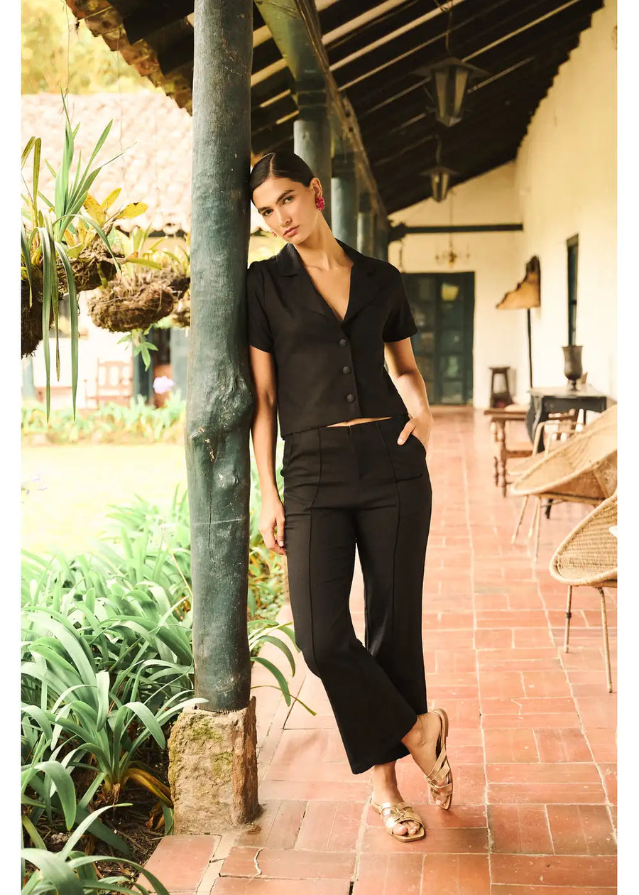 PANTALON WILLOW NEGRO