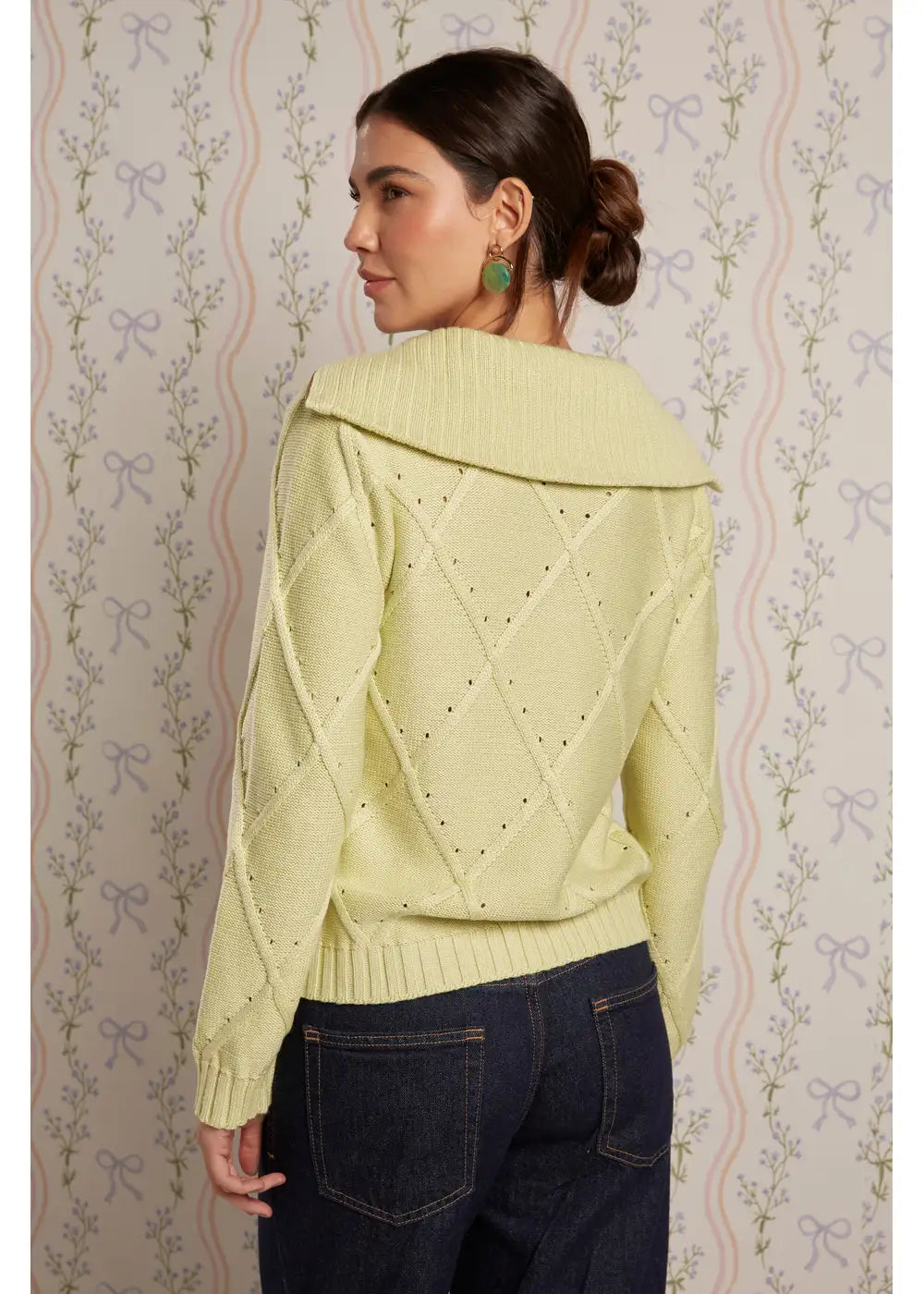 SWEATER ALICE en VERDE LIMA - Look de estilo 4 | ZEPHIR