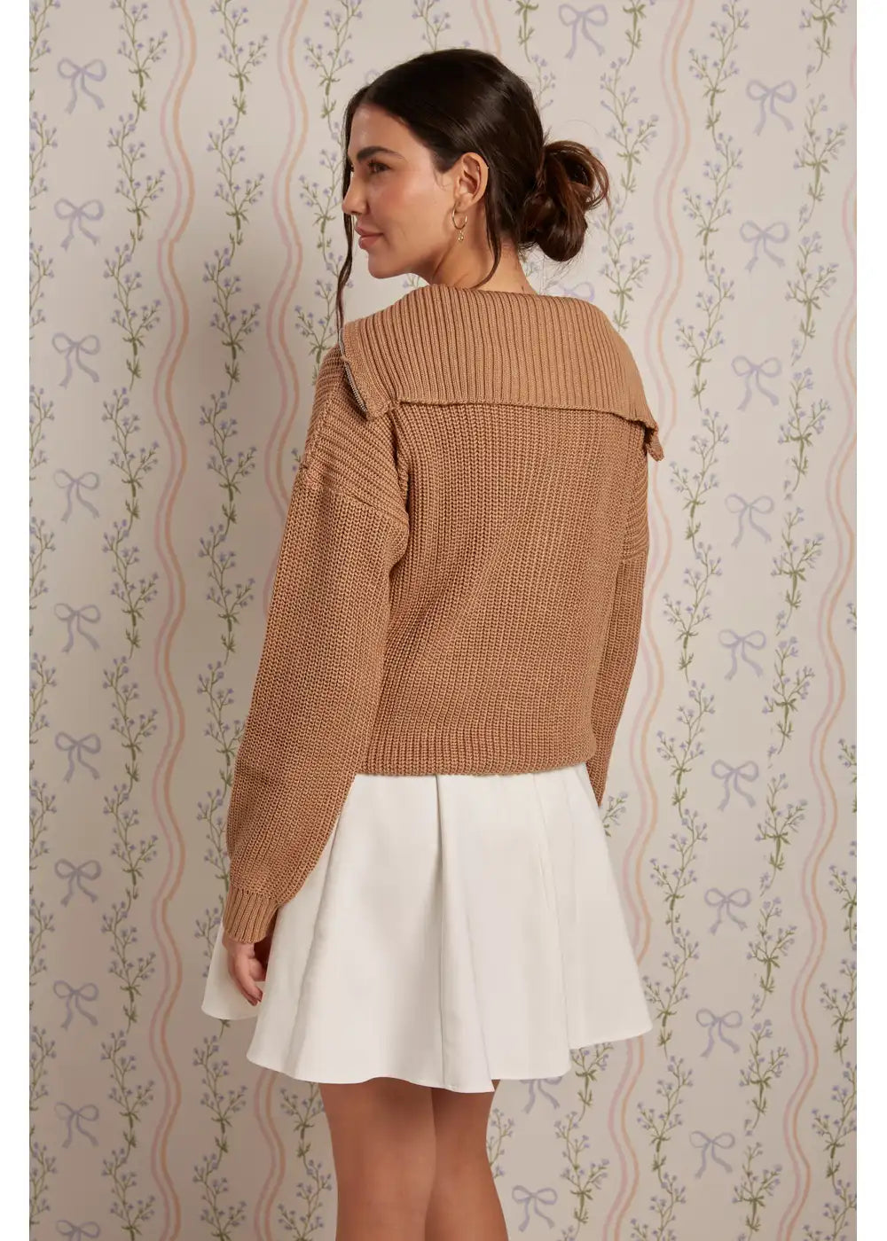 SWEATER GIA en CHAI - Look de estilo 4 | ZEPHIR
