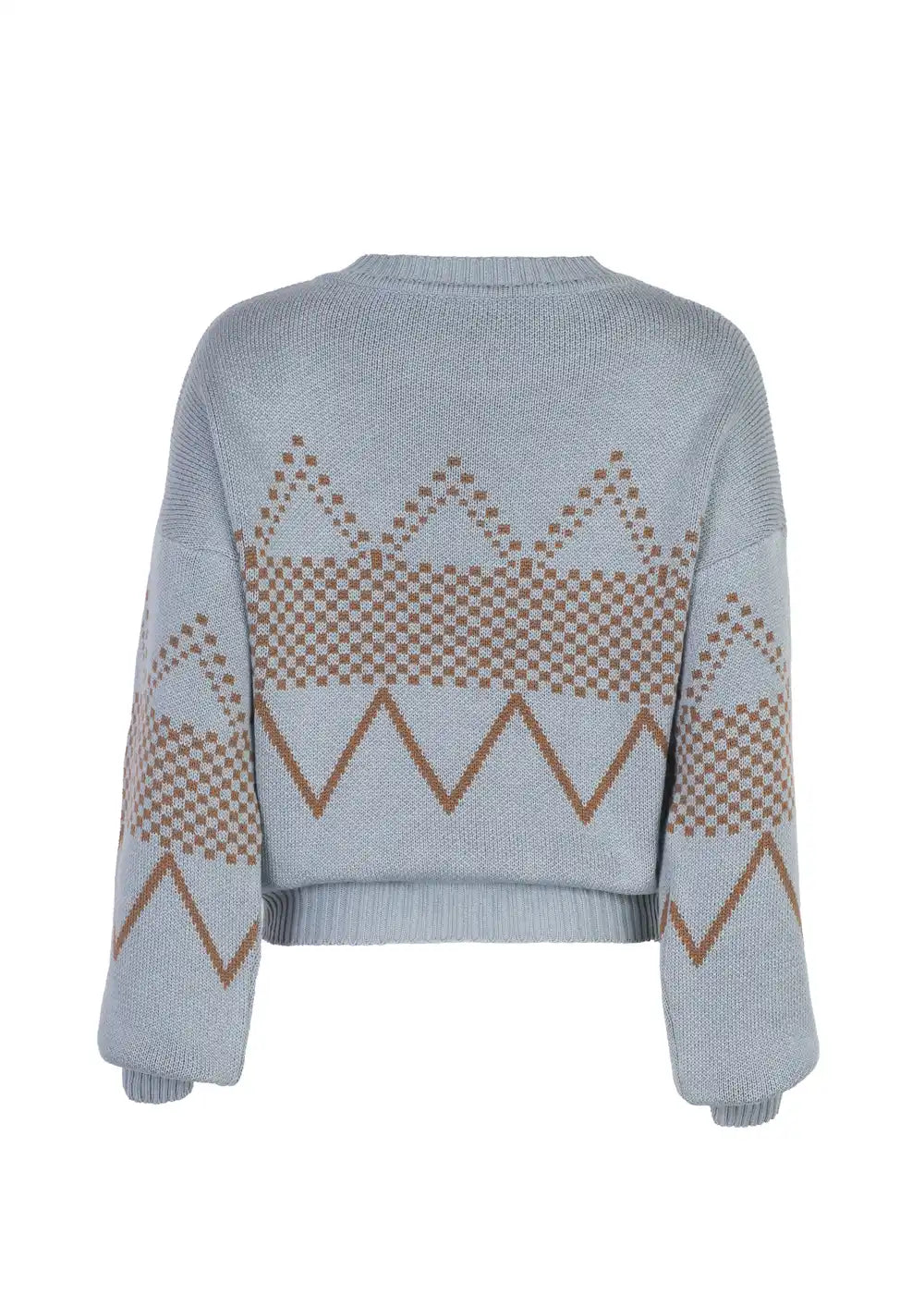 SWEATER JOLLY en TOURMALINE - Vista de espalda | ZEPHIR