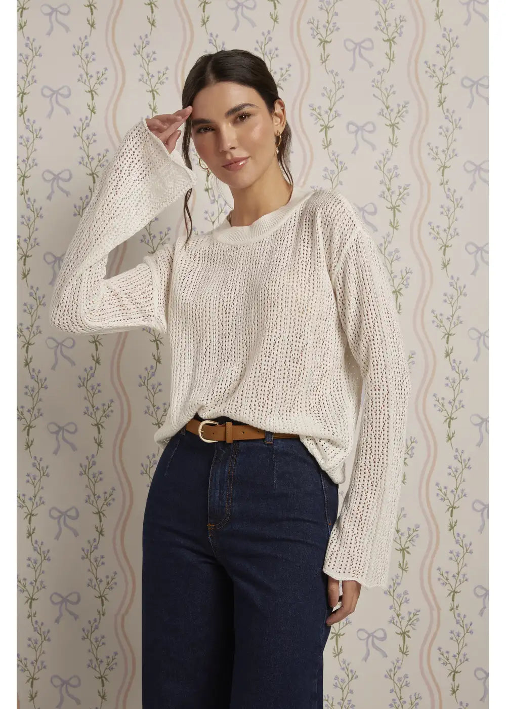 SWEATER NESSA en BLANCO - Look de estilo 4 | ZEPHIR