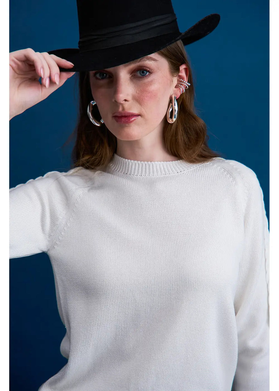 SWEATER REESE BLANCO