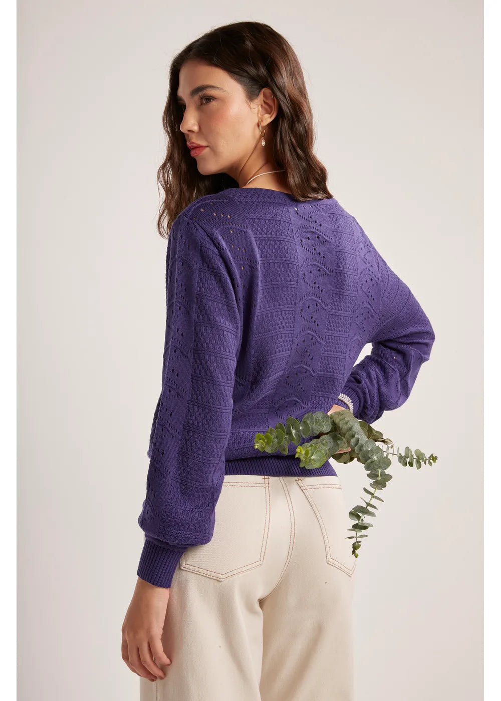 SWEATER RUBY en VIOLETA - Look de estilo 4 | ZEPHIR