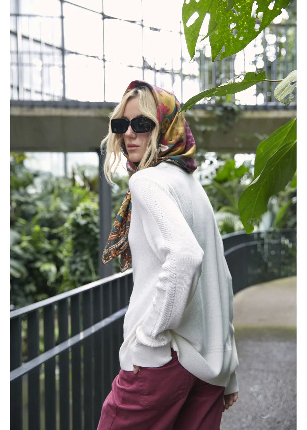 SWEATER SAHAR en BLANCO - Look de estilo 4 | ZEPHIR