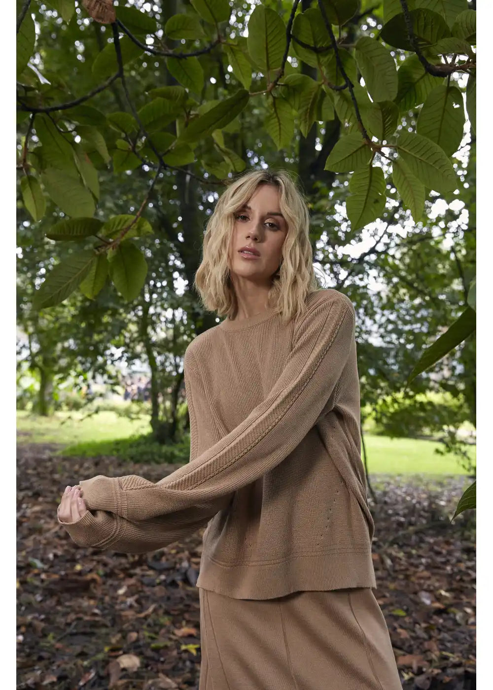 SWEATER SAHAR en CHAI - Vista frontal | ZEPHIR
