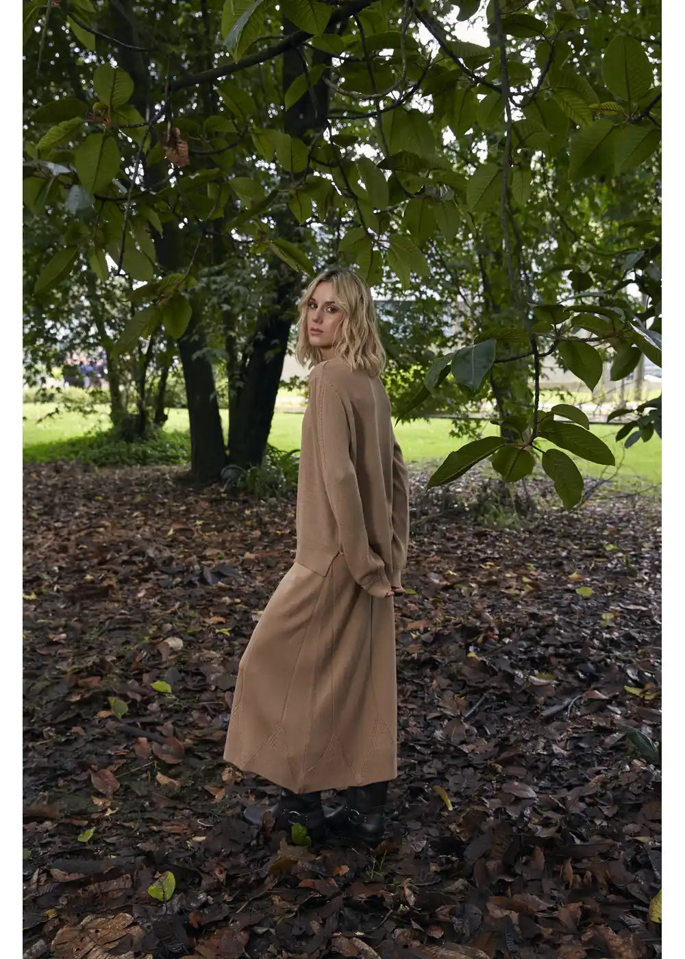 SWEATER SAHAR en CHAI - Vista lateral | ZEPHIR