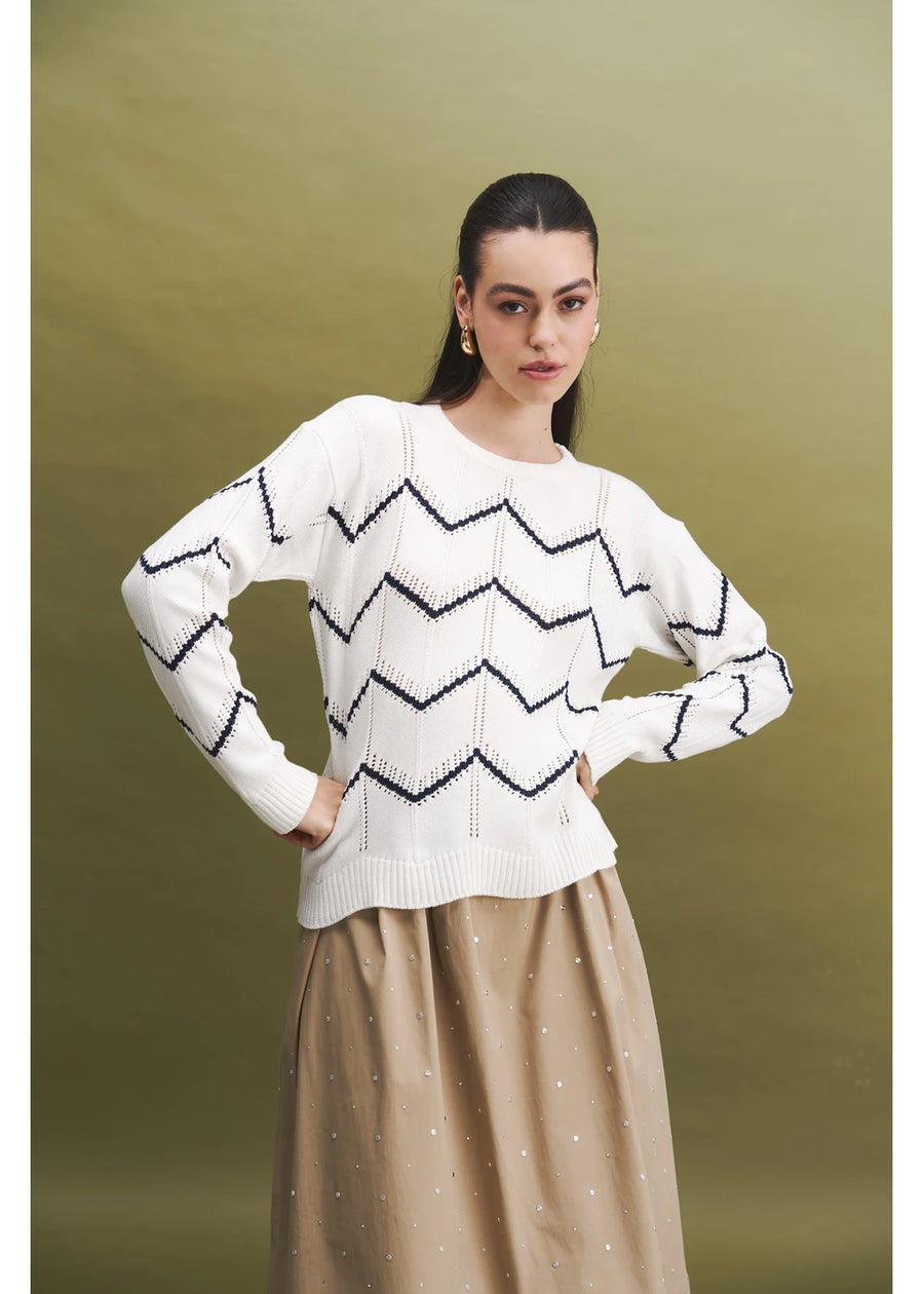 SWEATER SIARA BLANCO
