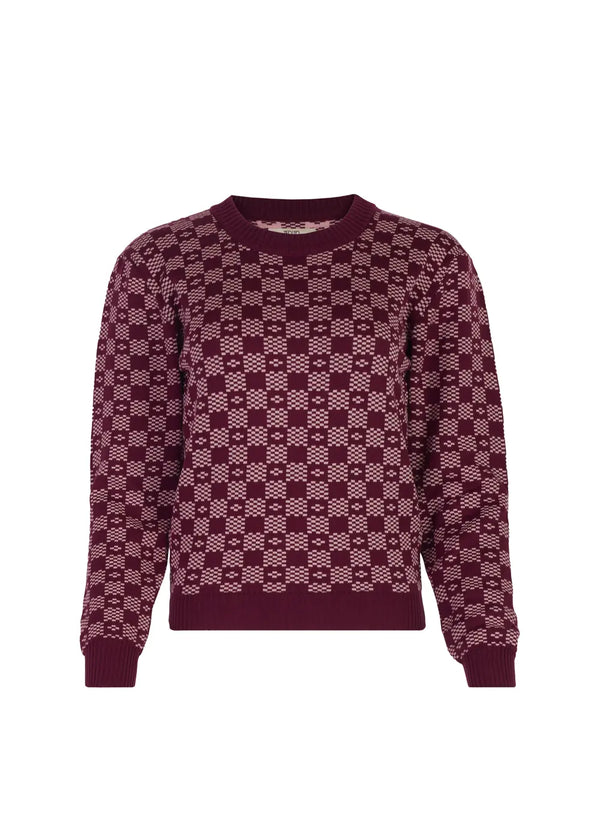 SWEATER VICTORIA en MORA - Vista frontal | ZEPHIR