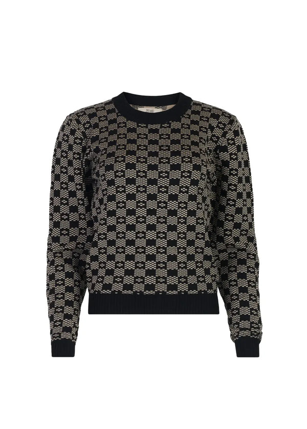 SWEATER VICTORIA en NEGRO - Vista frontal | ZEPHIR