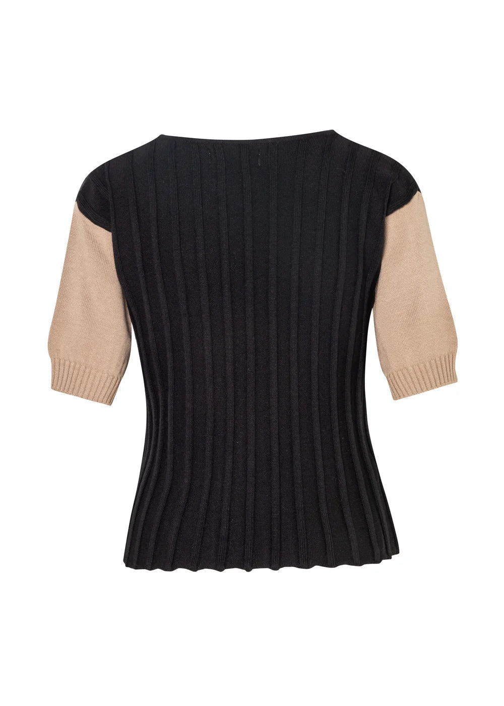 TOP COUCHE en NEGRO - Vista de espalda | ZEPHIR