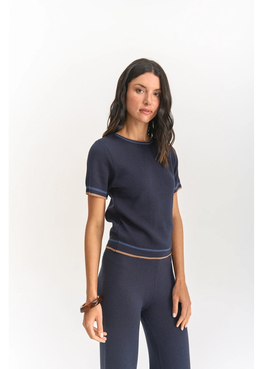 TOP ELA AZUL OSCURO