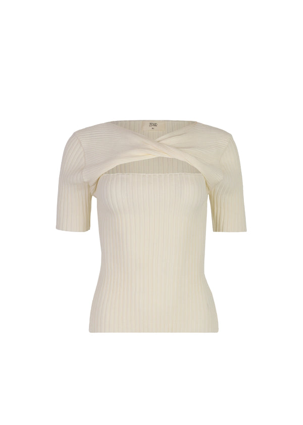 TOP ELLE en BLANCO - Vista frontal | ZEPHIR