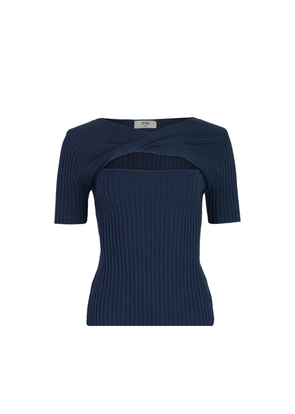 TOP ELLE en COBALTO - Vista frontal | ZEPHIR