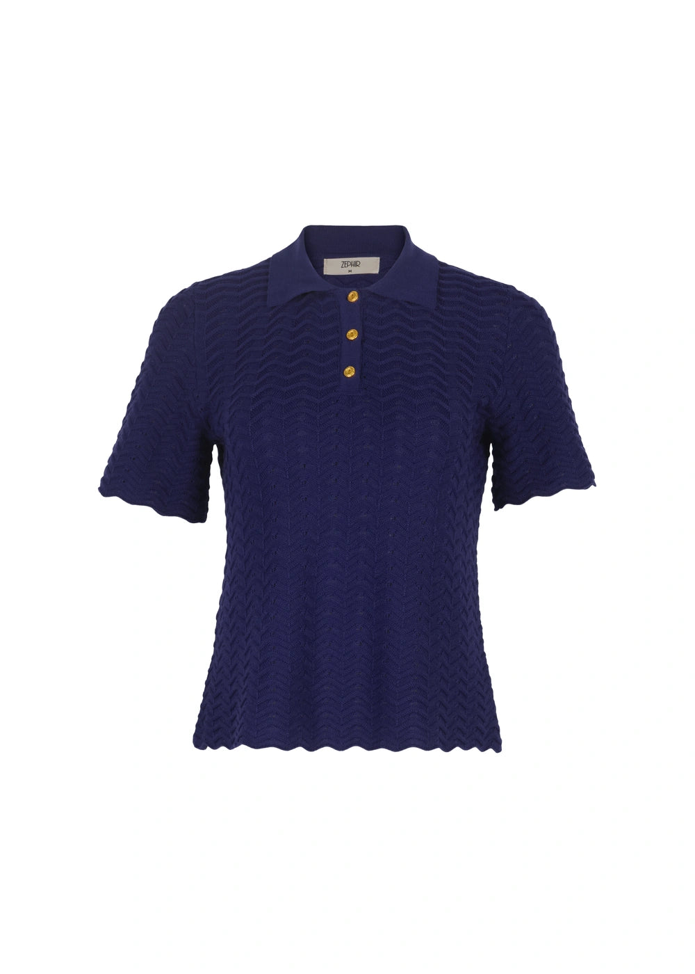TOP FELICITY en VIOLETA - Vista frontal | ZEPHIR