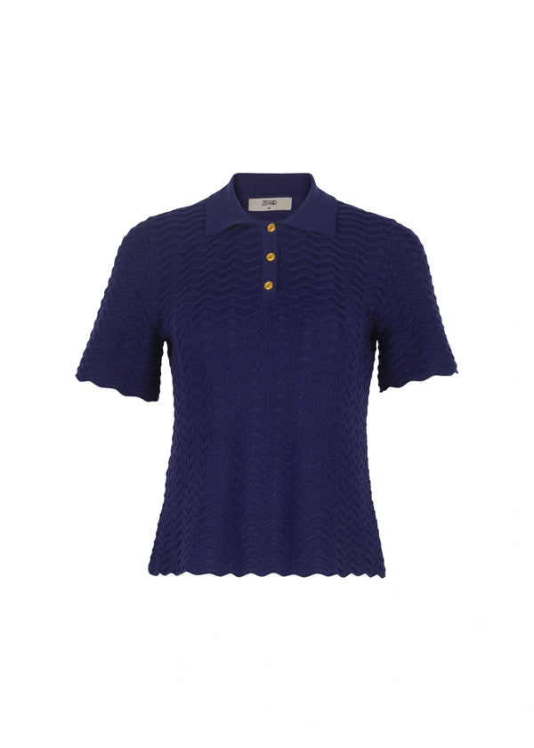 TOP FELICITY en VIOLETA - Vista frontal | ZEPHIR
