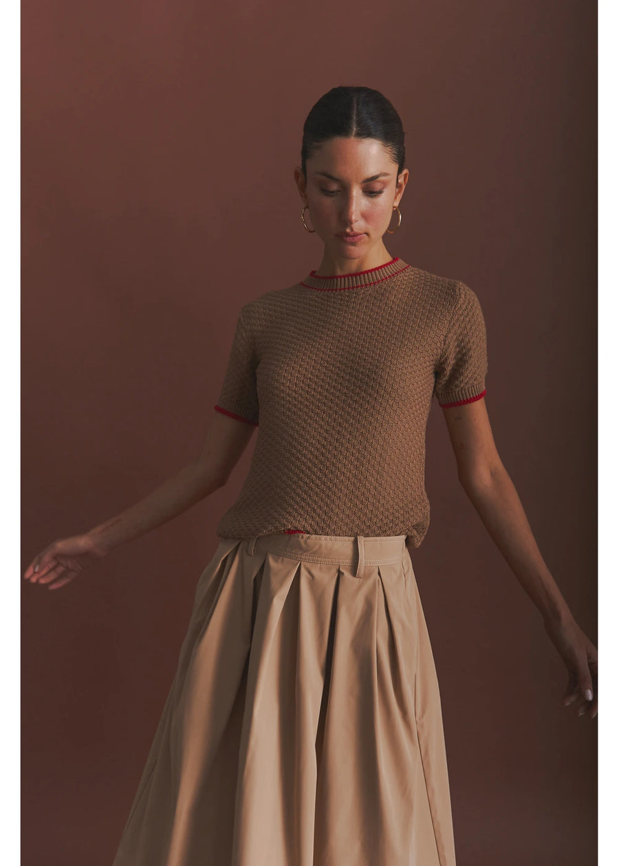 TOP GRETA MOCCA