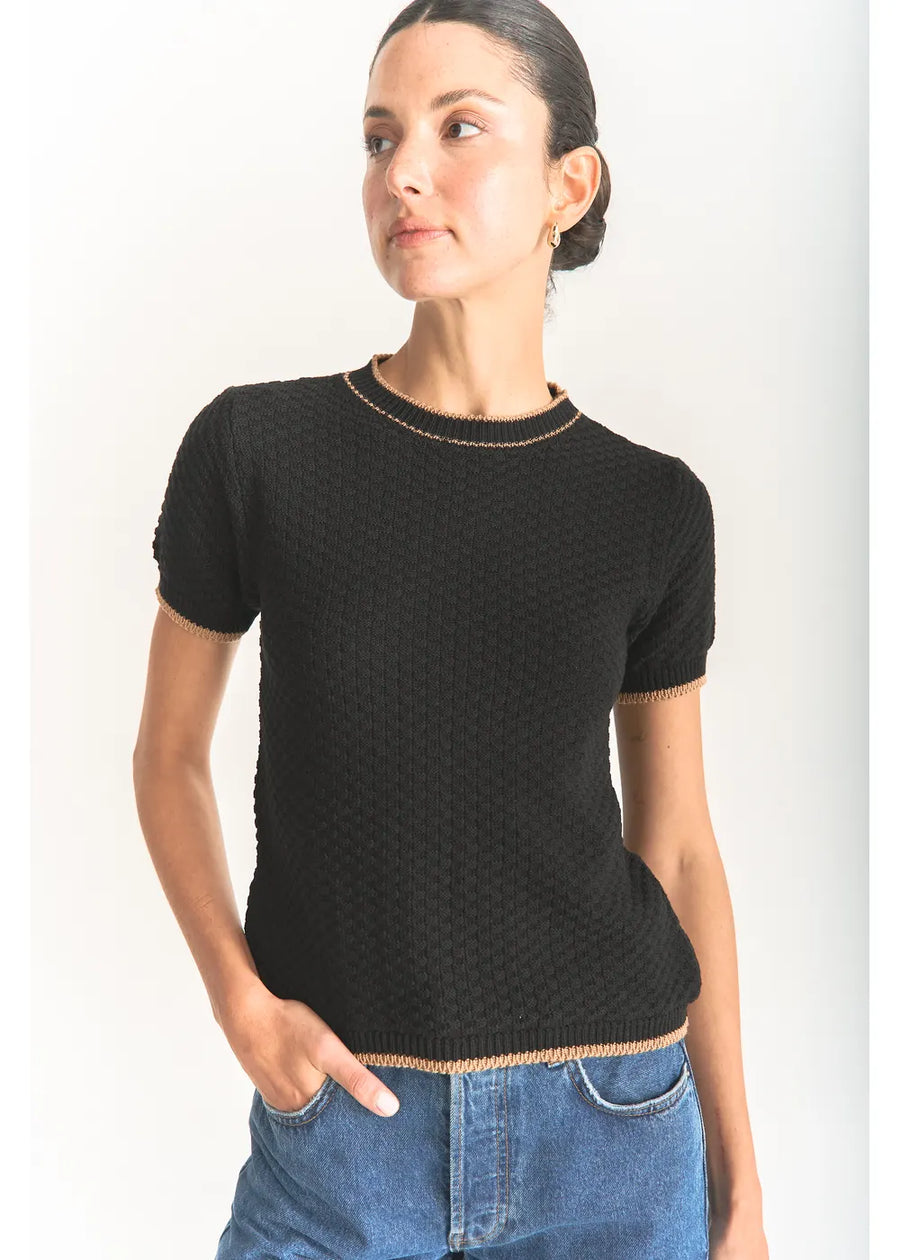 TOP GRETA NEGRO